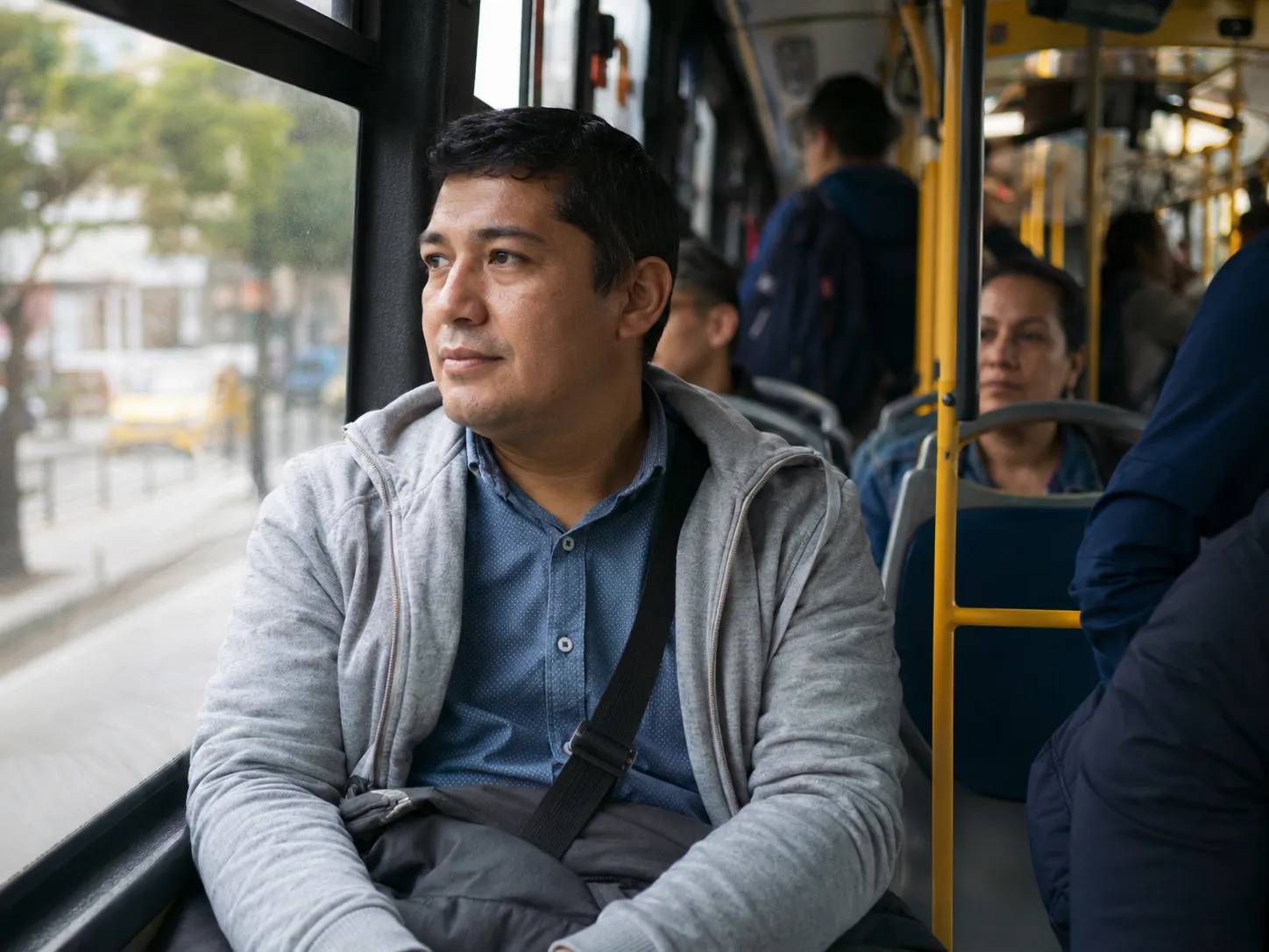Setiap hari, setiap minggu, atau sesekali? Bagaimana warga Kolombia menggunakan transportasi umum?