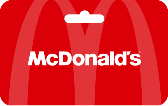 McDonald's gift card